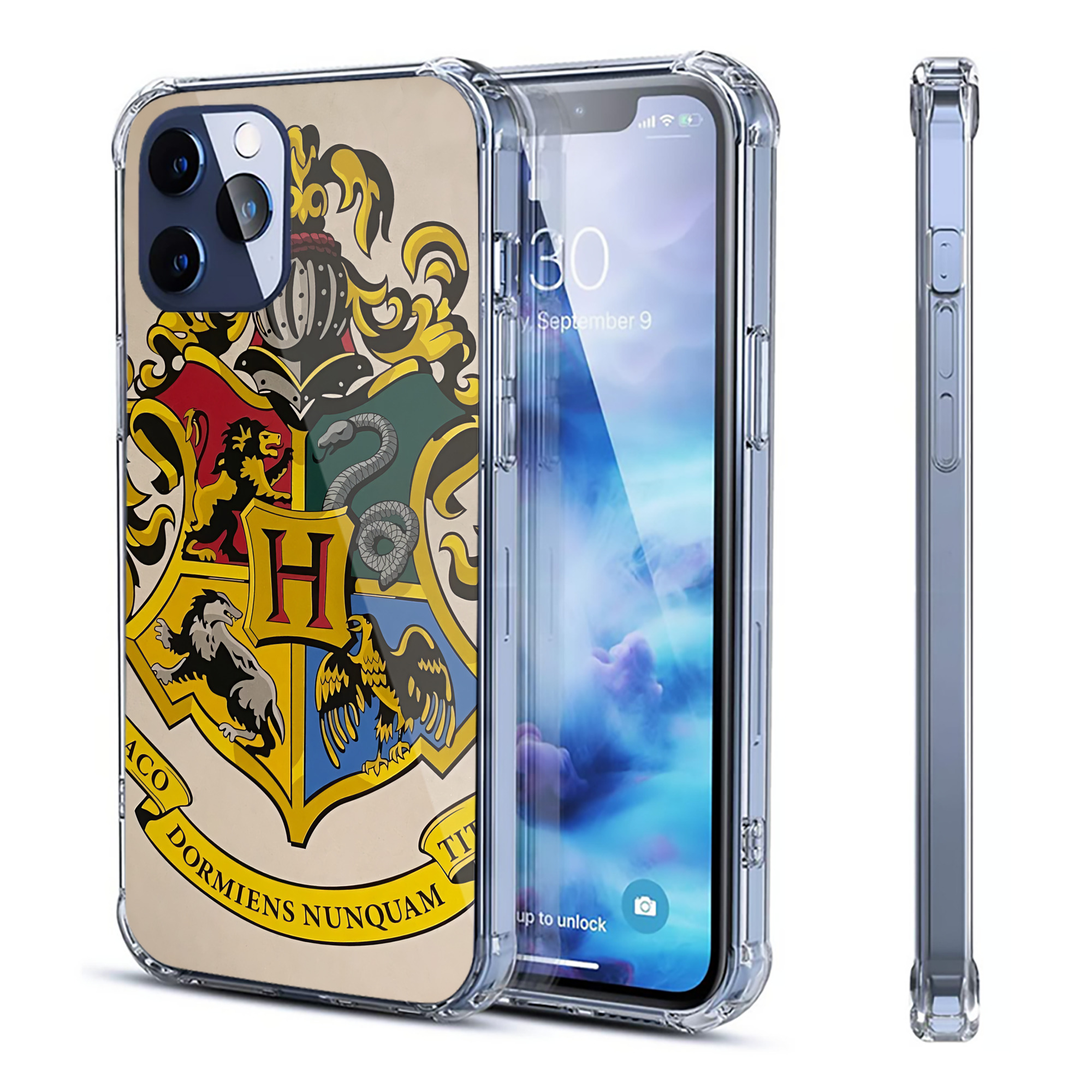 （画像用） Harry Potter ハリー・ポッターシリーズ 【iPhone 12シリーズ対応】透明スマホケース（クリアソフトケース）